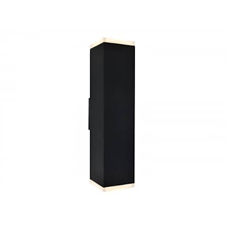 Avenue Lighting Avenue Outdoor 20" Tall LED Outdoor Wall Sconce with Acrylic Shades Black