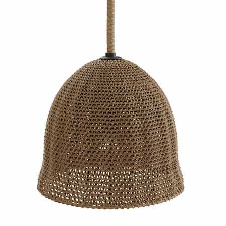 Avenue Lighting Malibu 16" Wide Pendant with Natural Hemp Rope Shade Natural Hemp Rope