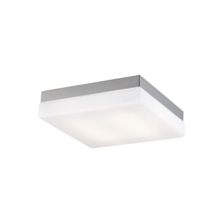 Avenue Lighting Cermack St. 9" Wide LED Flush Mount Square Ceiling Fixture Brushed Nickel