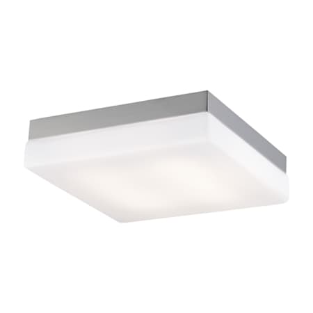 Avenue Lighting Cermack St. 11" Wide LED Flush Mount Square Ceiling Fixture Brushed Nickel