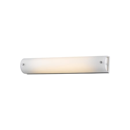 Avenue Lighting Cermack St. 18" Wide LED Flush Mount Bath Bar Brushed Nickel