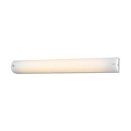 Avenue Lighting Cermack St. 25" Wide LED Flush Mount Bath Bar Brushed Nickel
