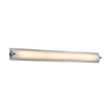 Avenue Lighting Cermack St. 26" Wide LED Bath Bar with Half Cylinder Shade Brushed Nickel