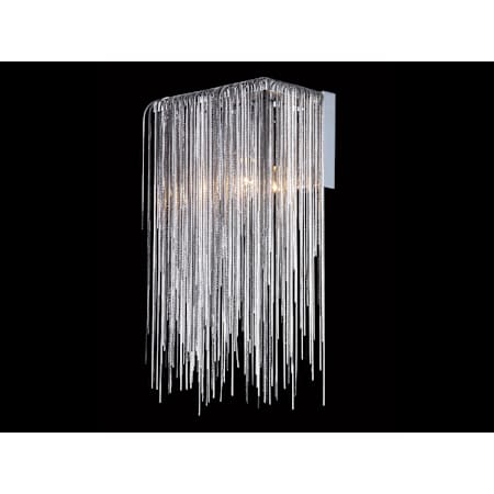 Avenue Lighting Fountain Ave. 14" Tall Wall Sconce Chrome