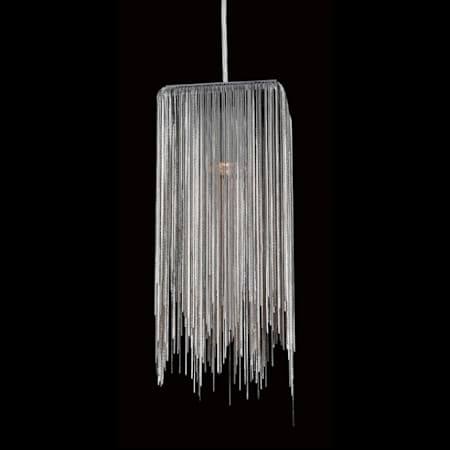 Avenue Lighting Fountain Ave. 6" Wide Square Mini Pendant Chrome