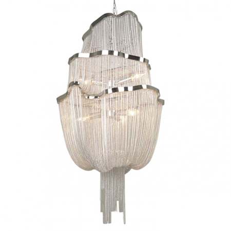 Avenue Lighting Mullholand Dr. 6 Light 20" Wide Chandelier Polish Chrome