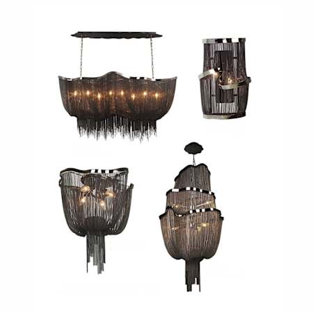 Avenue Lighting-HF1402-Mulholland in Black