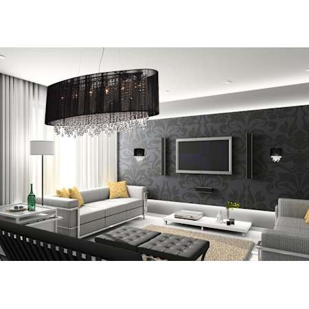 Avenue Lighting-HF1511-Room in Black