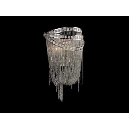 Avenue Lighting Wilshire Blvd. 2 Light 16" Tall Wall Sconce Polish Nickel