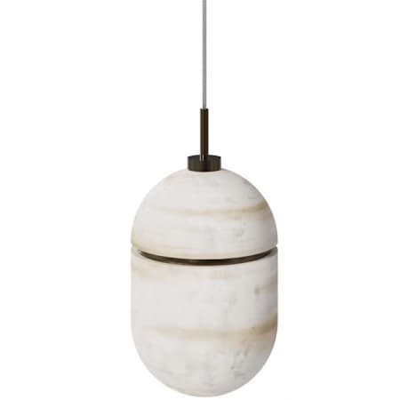 Avenue Lighting Sedona 5" Wide Mini Pendant Alabaster / Aged Brass