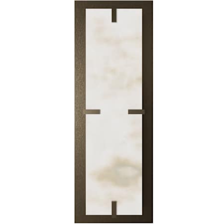 Avenue Lighting Sedona 20" Tall Wall Sconce Alabaster / Aged Brass