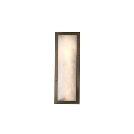 Avenue Lighting Sedona 20" Tall Wall Sconce Alabaster / Aged Brass