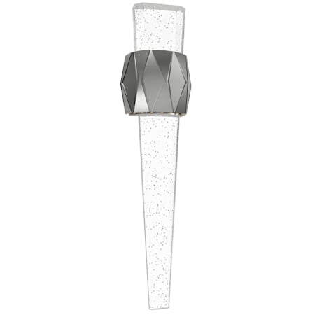 Avenue Lighting The Original Glacier 24" Tall LED Wall Sconce with Diamond-Shaped Accents Polished Nickel