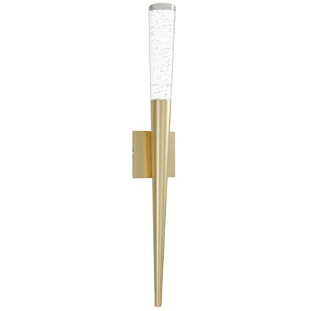 Avenue Lighting The Original Glacier 25" Tall LED Wall Sconce Brushed Brass