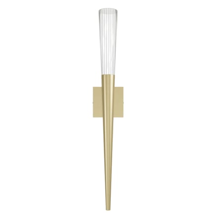 Avenue Lighting Encino 32" Tall LED Wall Sconce Brushed Brass