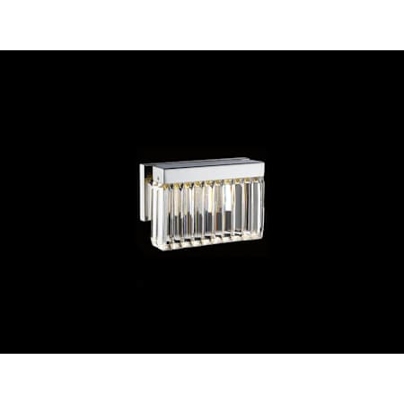 Avenue Lighting Broadway 7" Tall Wall Sconce Polished Nickel