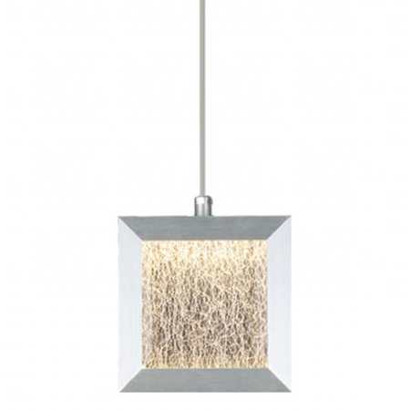 Avenue Lighting Brentwood 9" Wide Mini Pendant Brushed Aluminum
