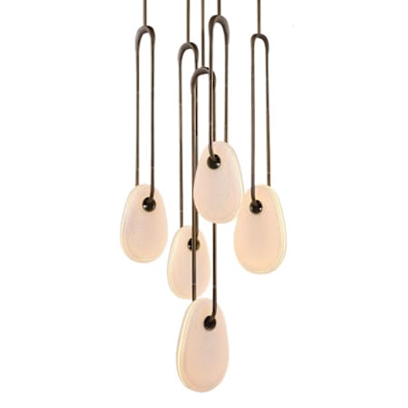 Avenue Lighting Palmea 24" Wide Chandelier Aged Brass / White