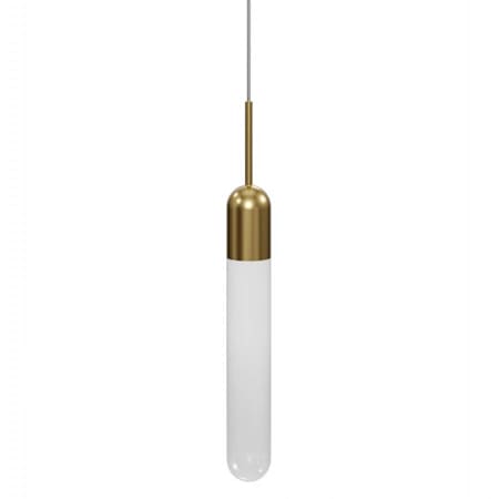 Avenue Lighting Tribeca 3" Wide LED Mini Pendant Aged Brass