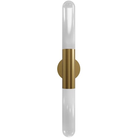 Avenue Lighting Tribeca 2 Light 33" Tall LED Wall Sconce Aged Brass