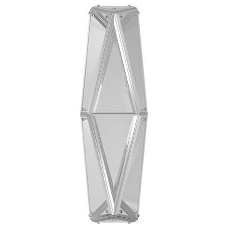 Avenue Lighting Seoul 24" Tall x 7" Wide LED Wall Sconce Chrome