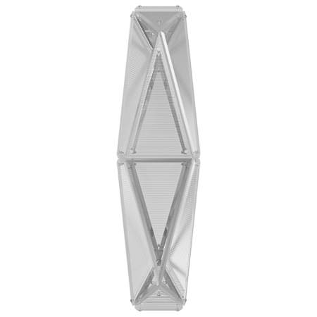 Avenue Lighting Seoul 36" Tall x 7" Wide LED Wall Sconce Chrome