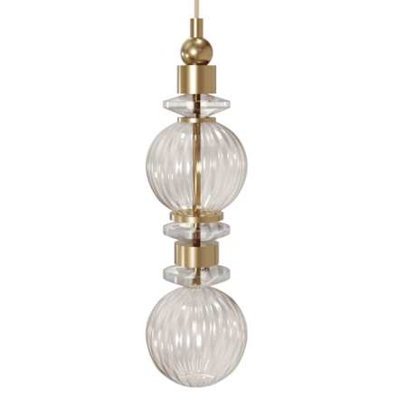 Avenue Lighting Avra 5" Wide Mini Pendant Aged Brass