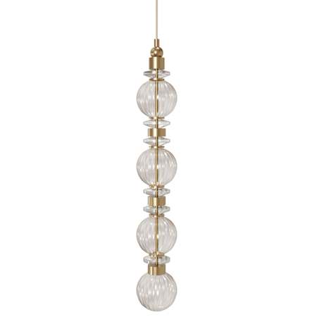 Avenue Lighting Avra 5" Wide Mini Pendant Aged Brass