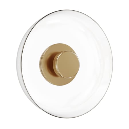 Avenue Lighting Cosmopolitan 12" Tall LED Wall Sconce Aged Brass