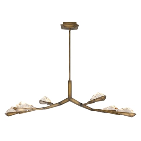 Avenue Lighting Geneva 17" Wide Crystal Chandelier Rusted Gold