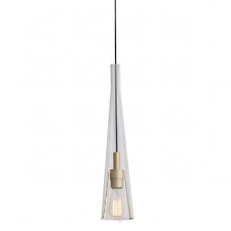 Avenue Lighting Abbey Park 5" Wide Mini Pendant Brushed Brass