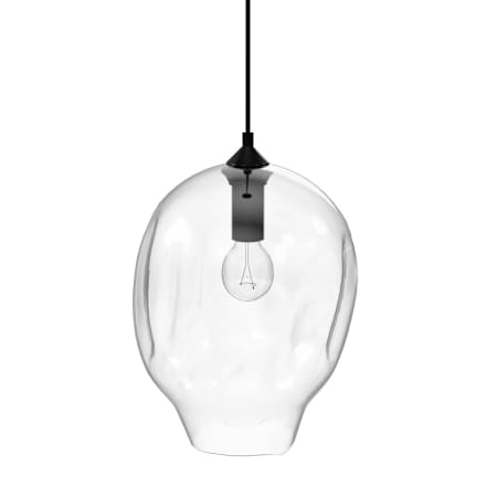 Avenue Lighting Sonoma Ave. 10" Wide Mini Pendant with Water Glass Shade Dark Bronze