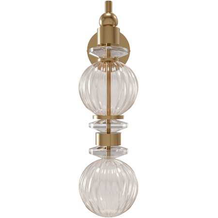 Avenue Lighting Avra 18" Tall Wall Sconce Aged Brass
