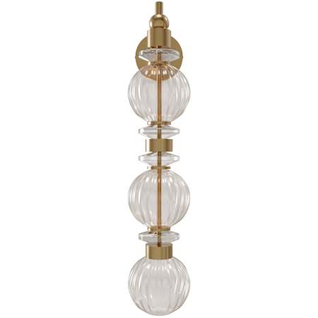 Avenue Lighting Avra 27" Tall Wall Sconce Aged Brass