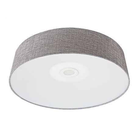 Avenue Lighting Cermack St. 16" Wide LED Flush Mount Ceiling Fixture Grey Linen
