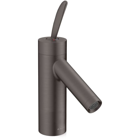 Axor Starck 1.2 GPM Single Hole Joystick Bathroom Faucet with Drain Assembly - Engineered in Germany, Limited Lifetime Warranty Brushed Black Chrome