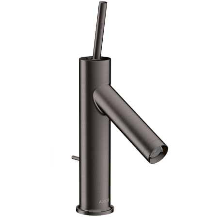 Axor Starck 1.2 GPM Single Hole Joystick Bathroom Faucet with Drain Assembly - Engineered in Germany, Limited Lifetime Warranty Brushed Black Chrome