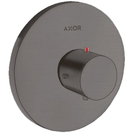 Axor Starck Thermostatic Valve Trim Less Valve - Engineered in Germany, Limited Lifetime Warranty Brushed Black Chrome