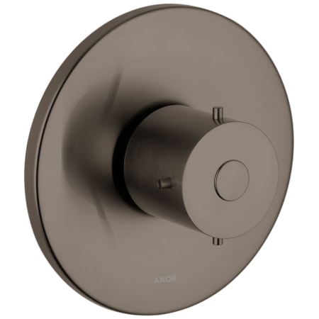 Axor Starck Volume Control Trim Less Valve - Engineered in Germany, Limited Lifetime Warranty Brushed Black Chrome