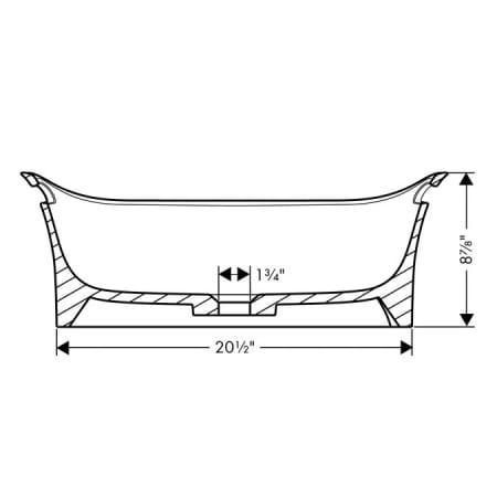 Axor-11300-Line Drawing