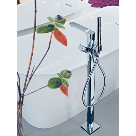 Axor-11422-Hansgrohe-11422-Installed Tub Filler in Chrome