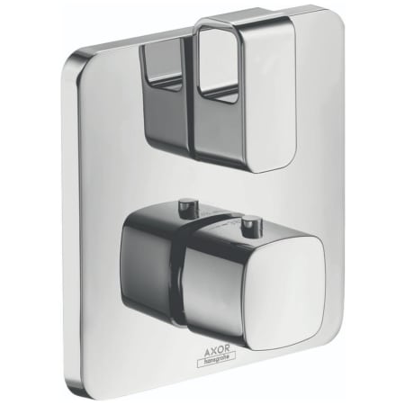 Axor Urquiola Thermostatic Valve Trim with Integrated Volume Control Less Valve - Engineered in Germany, Limited Lifetime Warranty Chrome