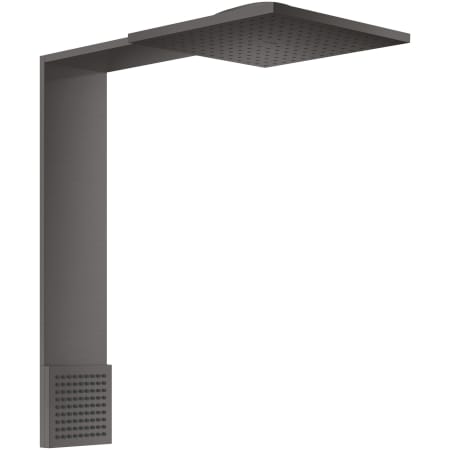 Axor ShowerComposition 2.5 GPM Multi Function Rain Shower Head with Body Spray / Shoulder Shower Brushed Black Chrome