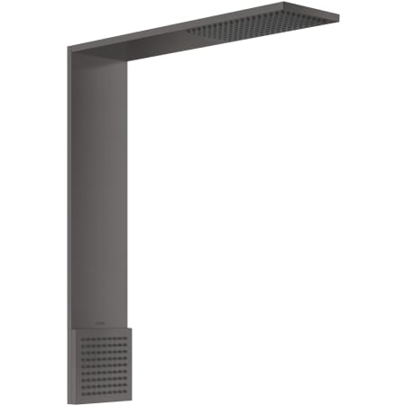 Axor ShowerComposition 1.75 GPM Single Function Rain Shower Head with Body Spray / Shoulder Shower Brushed Black Chrome