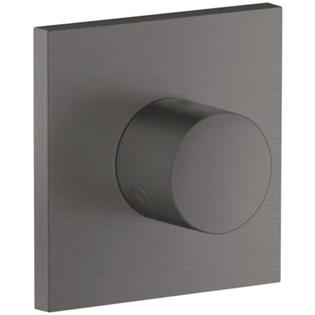 Axor ShowerComposition Square Diverter Valve Trim - Less Valve Brushed Black Chrome