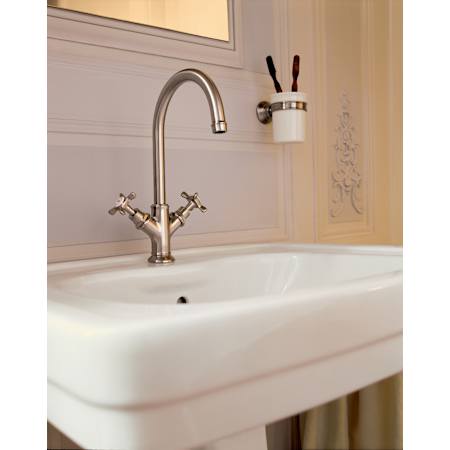 Axor-16502-Hansgrohe-16502-Installed Faucet in Steel Optik