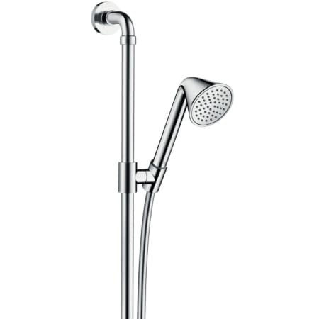 Axor Showers/Front 2.5 GPM Single Function Handshower Package with 63" Hose, Slide Bar, and Quick Clean Technology - Engineered in Germany, Limited Lifetime Warranty Chrome