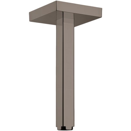 Axor ShowerSolutions 10" Ceiling Mount Shower Arm - Engineered in Germany, Limited Lifetime Warranty Brushed Black Chrome