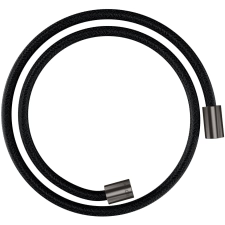 Axor Shower Solutions 49" Textile Hose with Cylindrical Nut Brushed Black Chrome