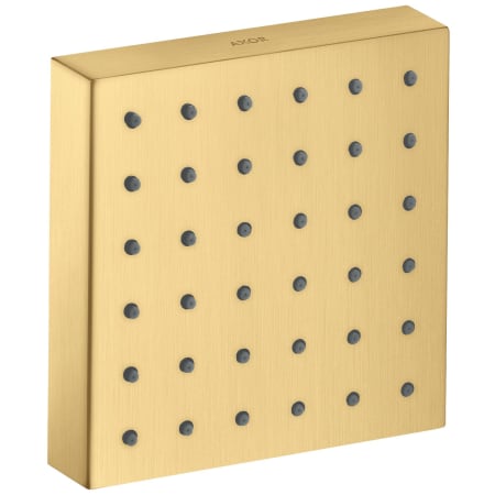 Axor ShowerSolutions Single Function Metal Body Spray Brushed Gold Optic